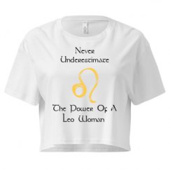 Ladies Festival Cali Crop Top Tee