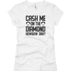 Ladies Slim Fit Basic Promo Jersey Tee