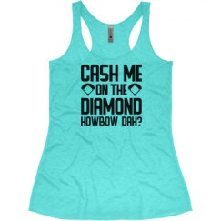 Ladies Slim Fit Super Soft Racerback Triblend Tank