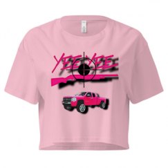 Ladies Festival Cali Crop Top Tee