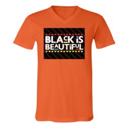 Unisex V-Neck Jersey Tee