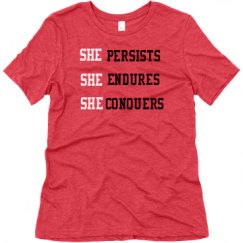 Ladies Relaxed Fit Super Soft Triblend Tee