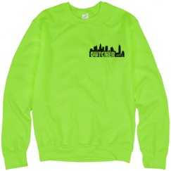 Unisex Neon Crewneck Sweatshirt