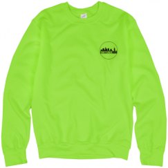 Unisex Neon Crewneck Sweatshirt