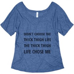 Ladies Flowy Slouchy Tee