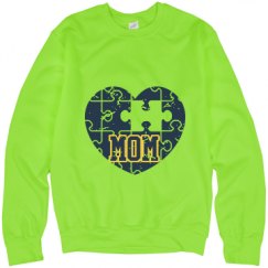 Unisex Neon Crewneck Sweatshirt