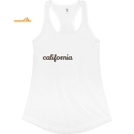 california with a back
