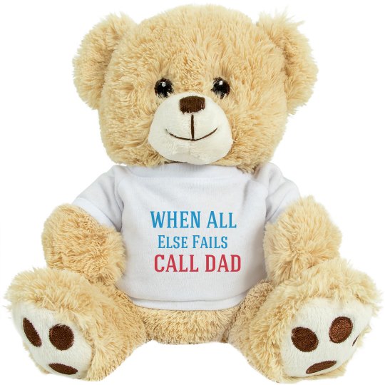 Call Dad Plush Animal Call Dad Plush Animal