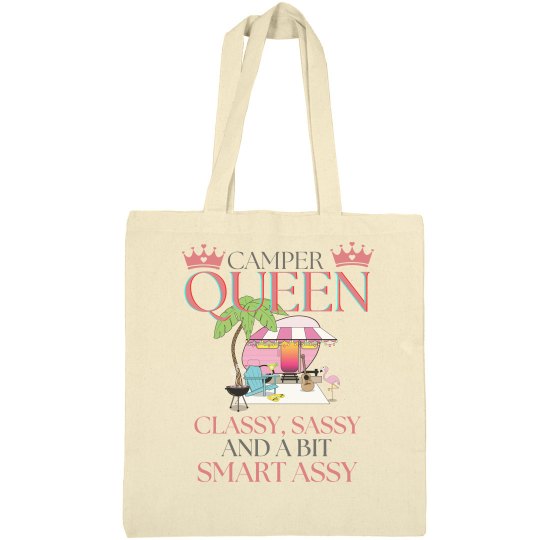 Camper Queen Tote Bag Camper Queen Tote Bag