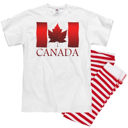 Canada Flag Pajama Set