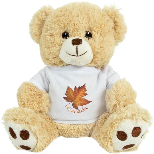 Canada Souvenir Grizzly Bear Stuffed Animals