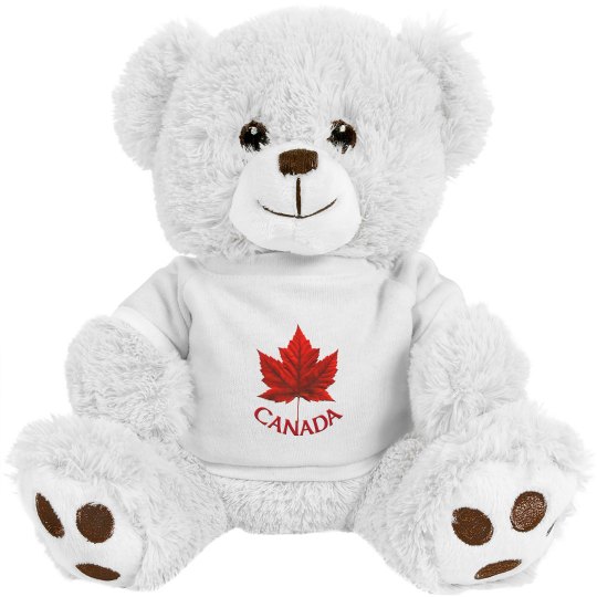 Canada Teddy Bear Canada Polar Bear Stuffed Animals