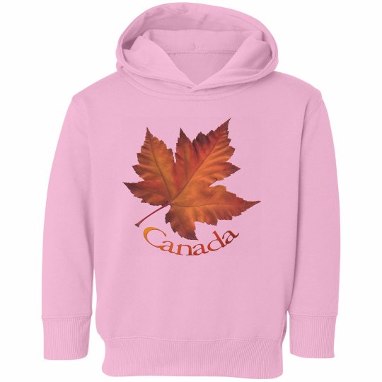 Canada Toddler Hoodie Baby Maple Leaf Shirts