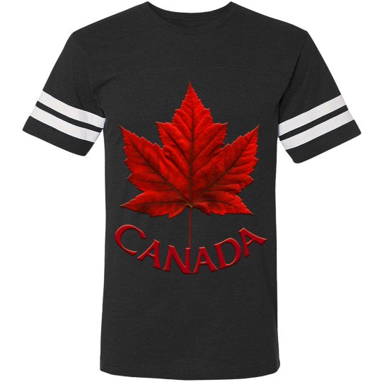 CANADA T-SHIRTS CANADA MAPLE LEAF TEAM SHIRTS