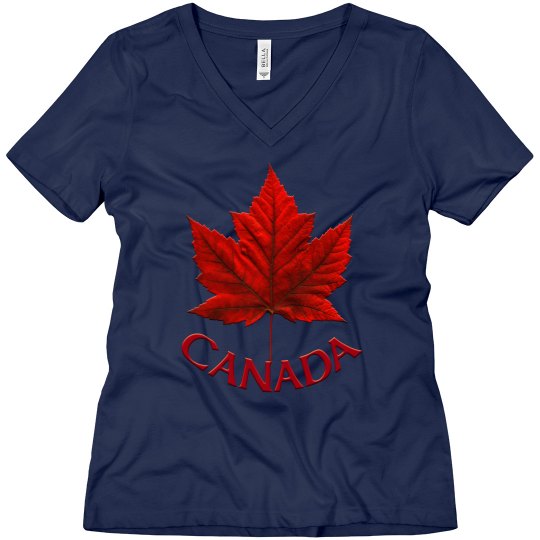 Canada T-shirts Women's Canada Souvenir Shirts