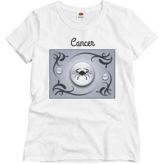 Cancer Zodiac Sun Sign T-shirt
