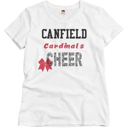 canfield cheer tee