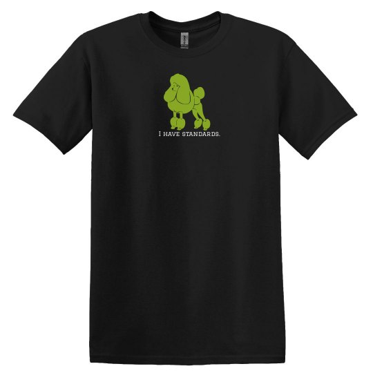 Canine social - standard poodle