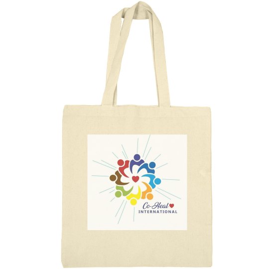 Canvas Tote Beige  "There's a Healer in me"