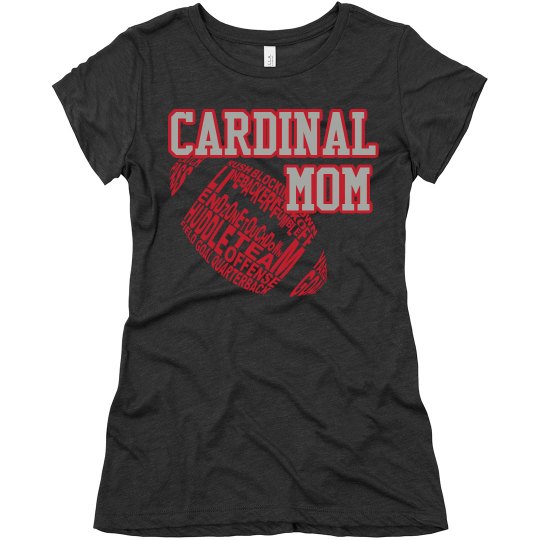 Cardinal Mom tee