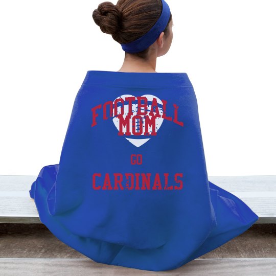 Cardinals Mom Blanket