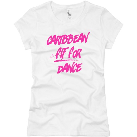 Caribbean Fit For Dance Jersey Tee 