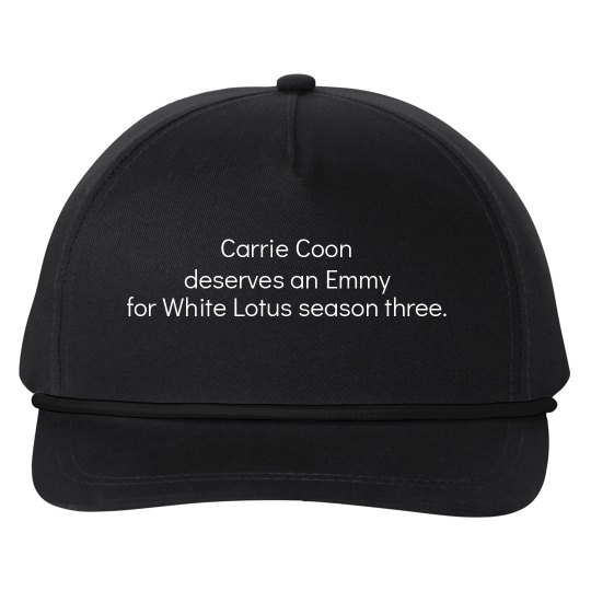 Carrie Coon Deserves! Hat