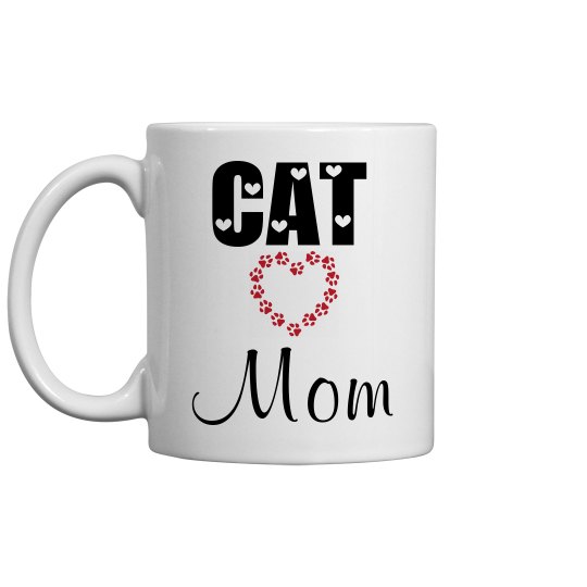 Cat Mom Mug Cat Mom Mug