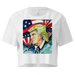 Ladies Festival Cali Crop Top Tee