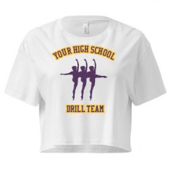 Ladies Festival Cali Crop Top Tee