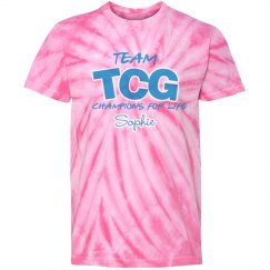 Tie Dye Fuscia