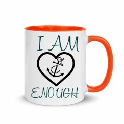 11oz Ceramic Mug with Color Inside