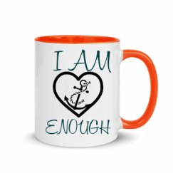 11oz Ceramic Mug with Color Inside