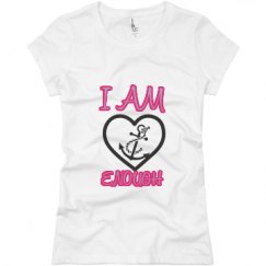 Ladies Slim Fit Basic Promo Jersey Tee