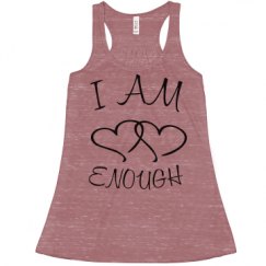 Ladies Flowy Racerback Tank