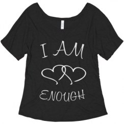 Ladies Flowy Slouchy Tee