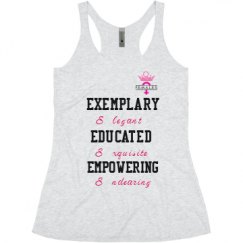 Ladies Slim Fit Super Soft Racerback Triblend Tank