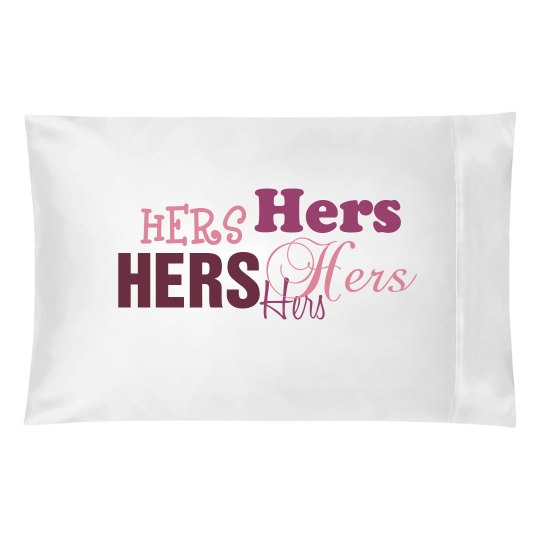 His And Her Pillow Cases Pillowcase