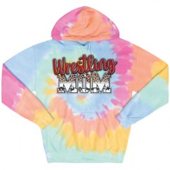 Unisex Tie-Dye Fleece Hoodie