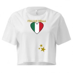 Ladies Festival Cali Crop Top Tee