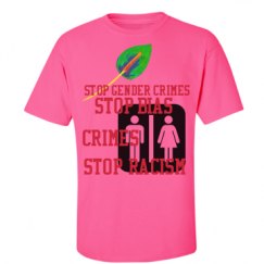 Unisex Ultra Cotton Safety Neon Crewneck Tee