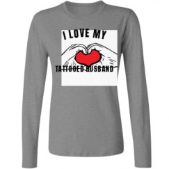 Ladies Relaxed Fit Basic Long Sleeve Tee