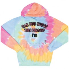 Unisex Tie-Dye Fleece Hoodie