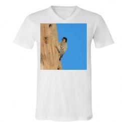 Unisex V-Neck Jersey Tee