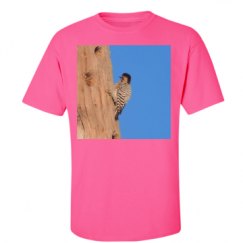 Unisex Ultra Cotton Safety Neon Crewneck Tee