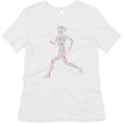 Ladies Relaxed Fit Super Soft Triblend Tee