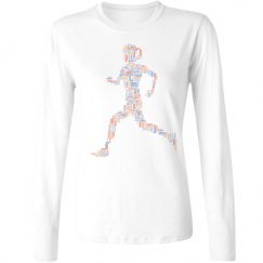 Ladies Relaxed Fit Basic Long Sleeve Tee