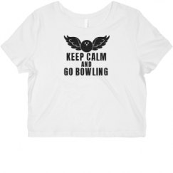 Ladies Slim Fit Crop Top Tee