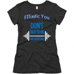 Ladies Slim Fit Super Soft Triblend Tee