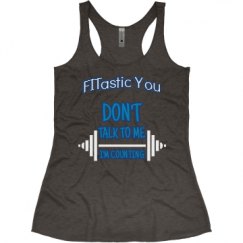 Ladies Slim Fit Super Soft Racerback Triblend Tank